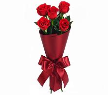 Букет 5 Красных роз Эдлесс Лав в Петровске-Забайкальском