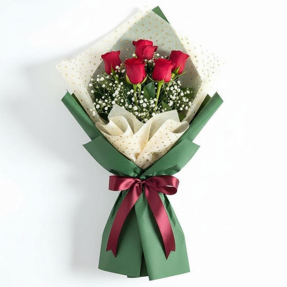 Букет цветов из: Розы в Петровске-Забайкальском