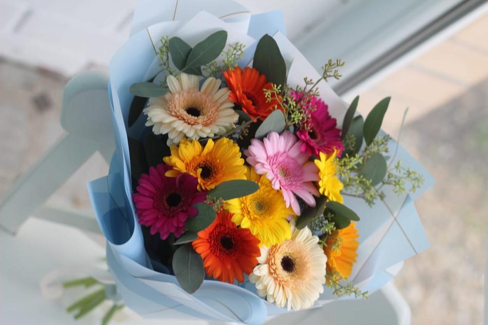 Букет цветов из: Герберы в Петровске-Забайкальском