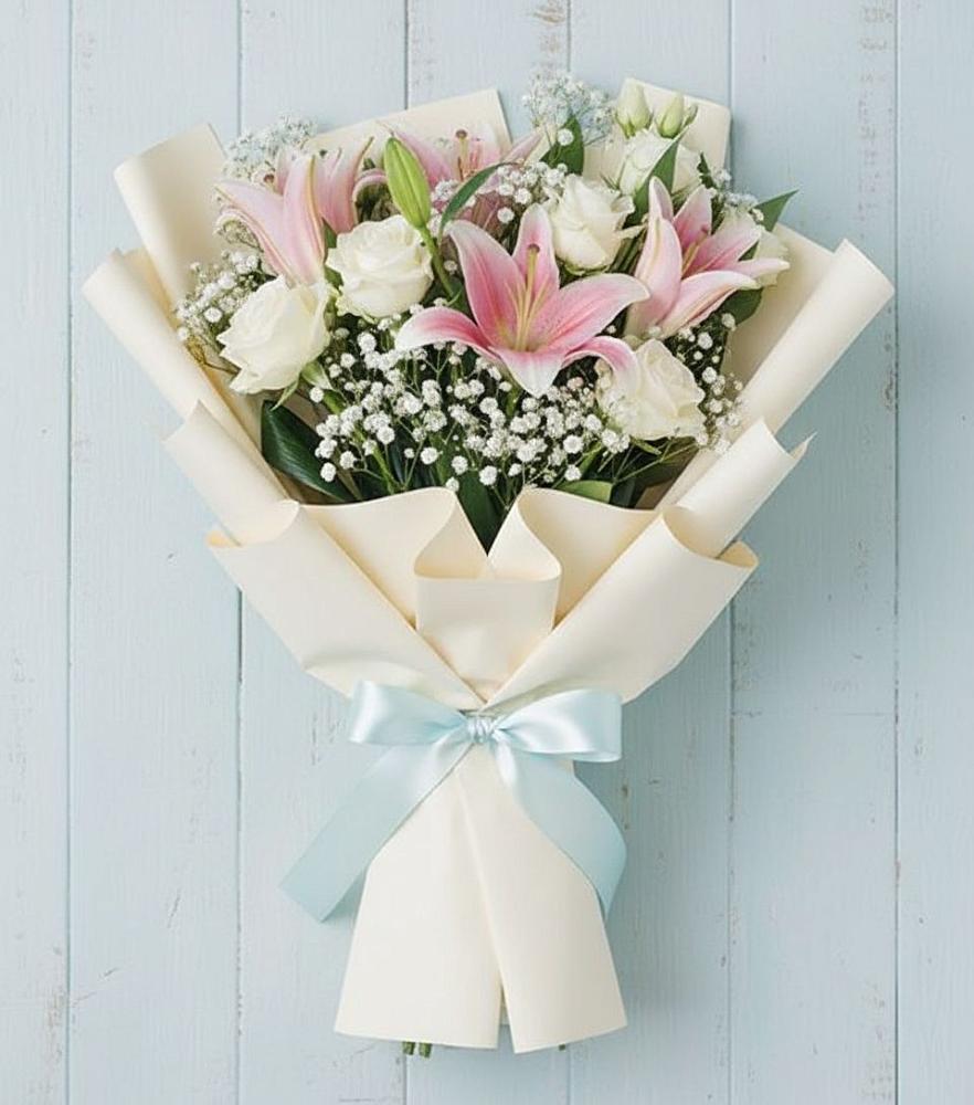 Букет цветов из: Лилии в Петровске-Забайкальском