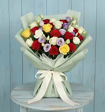 Букет цветов из:  Розы #REPLACE_PRED# Петровске-Забайкальском
