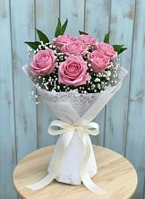 Букет цветов из:  Розы в Петровске-Забайкальском