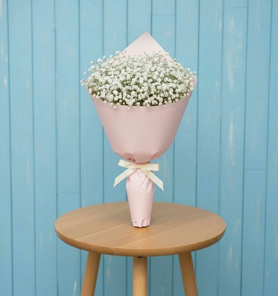 Букет цветов из: Гипсофила в Петровске-Забайкальском