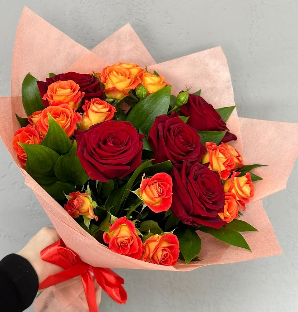 Букет Любовь и восторг в Петровске-Забайкальском