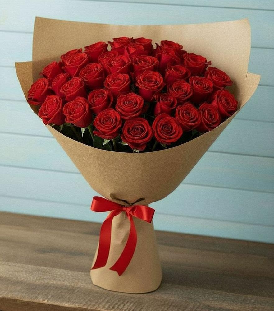 Букет Красные розы Милано в Петровске-Забайкальском