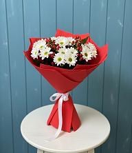 Букет цветов из:  Хризантемы в Петровске-Забайкальском