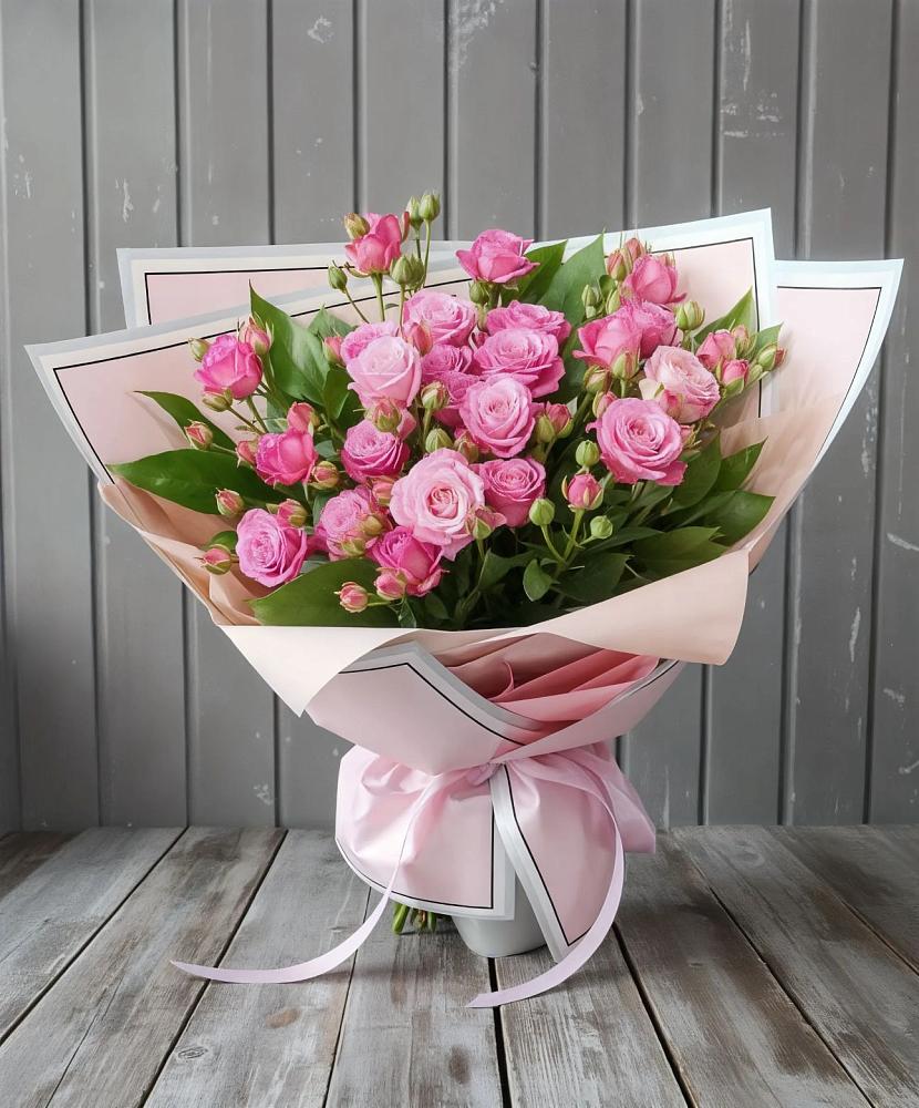 Букет Розовый кустик в Петровске-Забайкальском