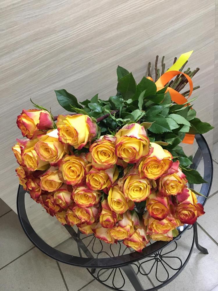 Букет Желтые розы в Петровске-Забайкальском