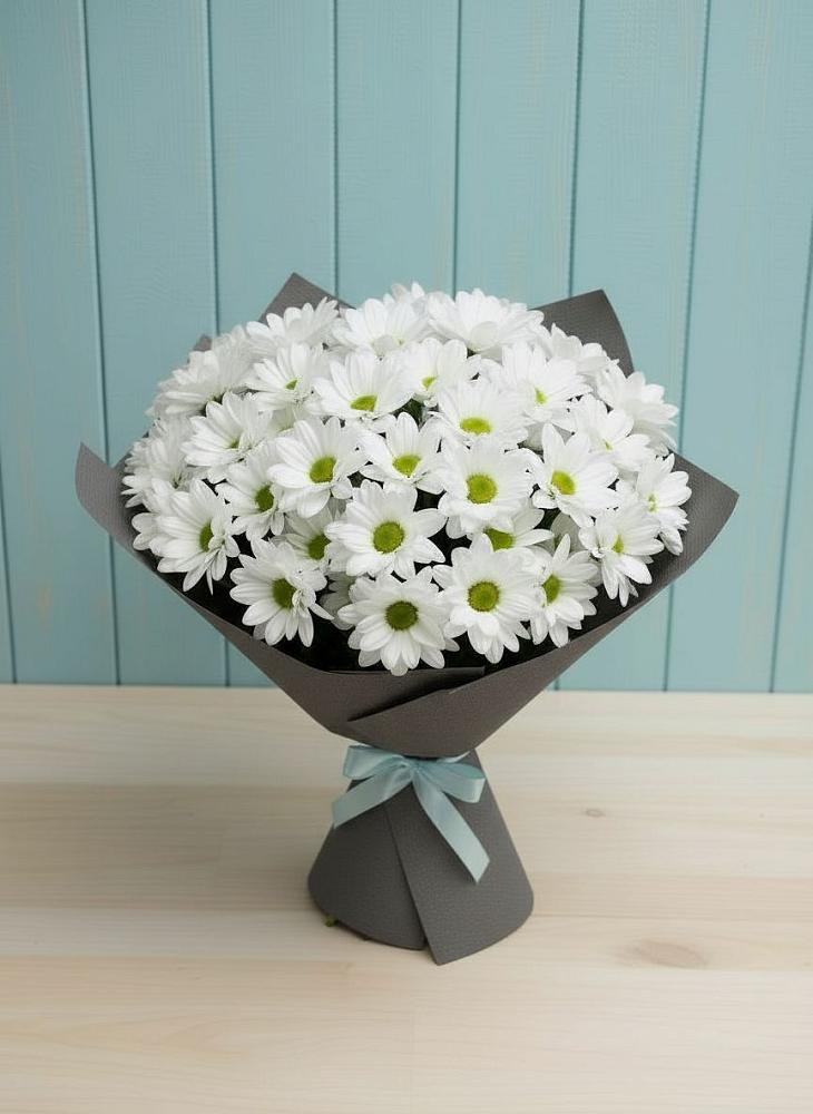 Букет цветов из: Хризантемы в Петровске-Забайкальском