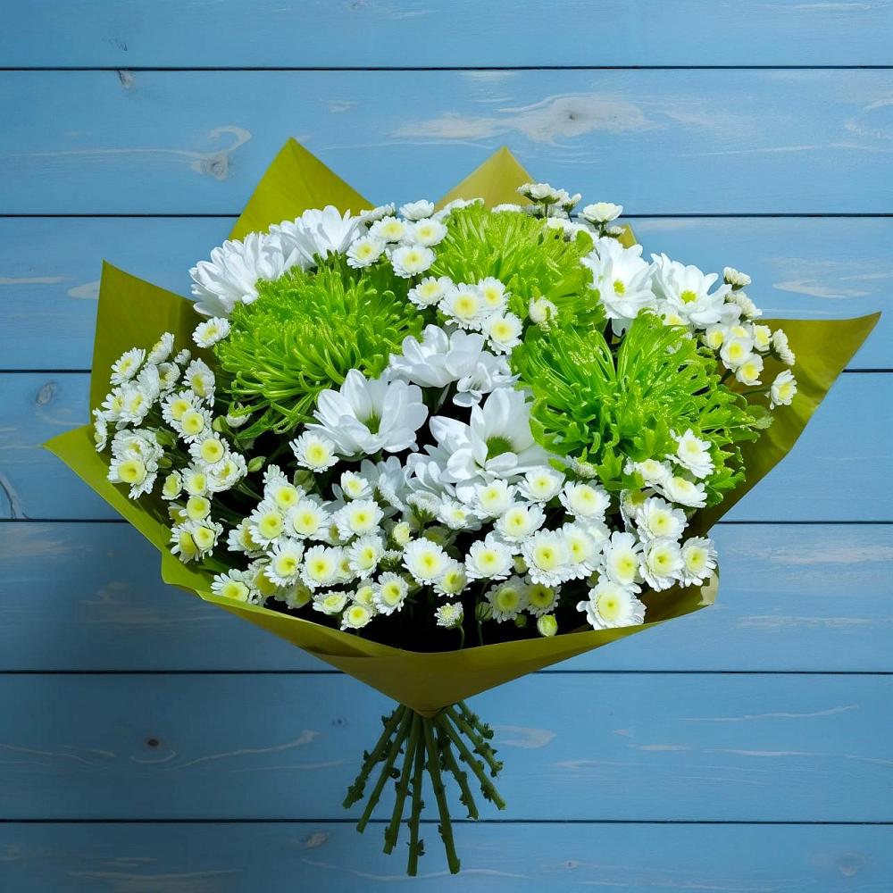 Букет цветов из: Хризантемы в Петровске-Забайкальском