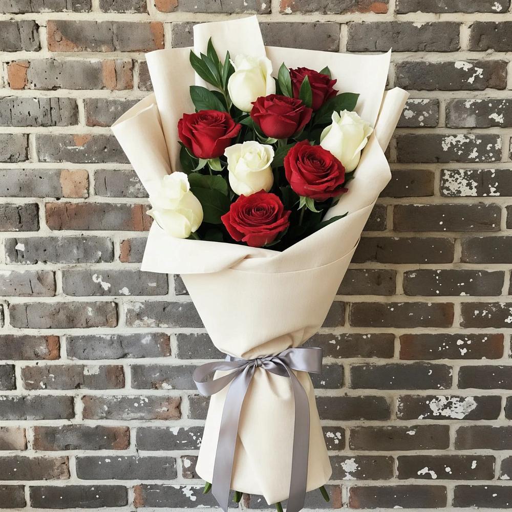 Букет цветов из: Розы в Петровске-Забайкальском