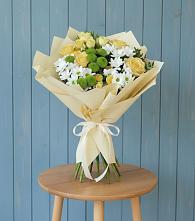 Букет цветов из:  Хризантемы и Розы #REPLACE_PRED# Петровске-Забайкальском