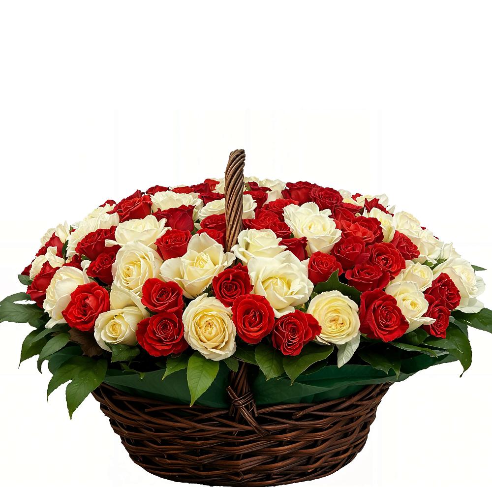 Премиум букет из: Розы в Петровске-Забайкальском