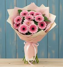Букет цветов из:  Герберы в Петровске-Забайкальском